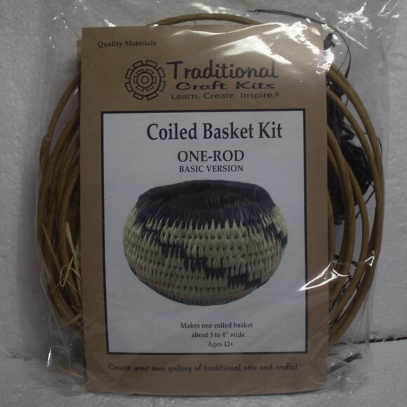 NWT Coiled Basket Kit One-Rod Basic Version - Picture 2 of 6